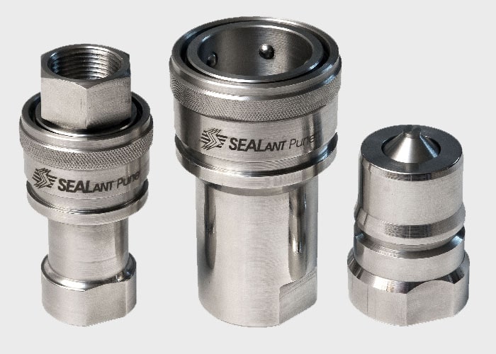 double shut off couplings